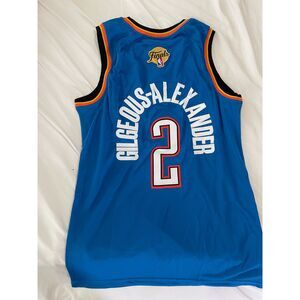 Shai Gilgeous Alexander Oklahoma City Thunder 2025 NBA Finals Jersey Medium
